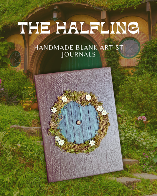 Hobbit Home Artist Journal | Hand-bound Blank Journal