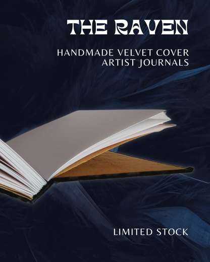 Artist Journal | The Raven | Blank Hand-bound Journal
