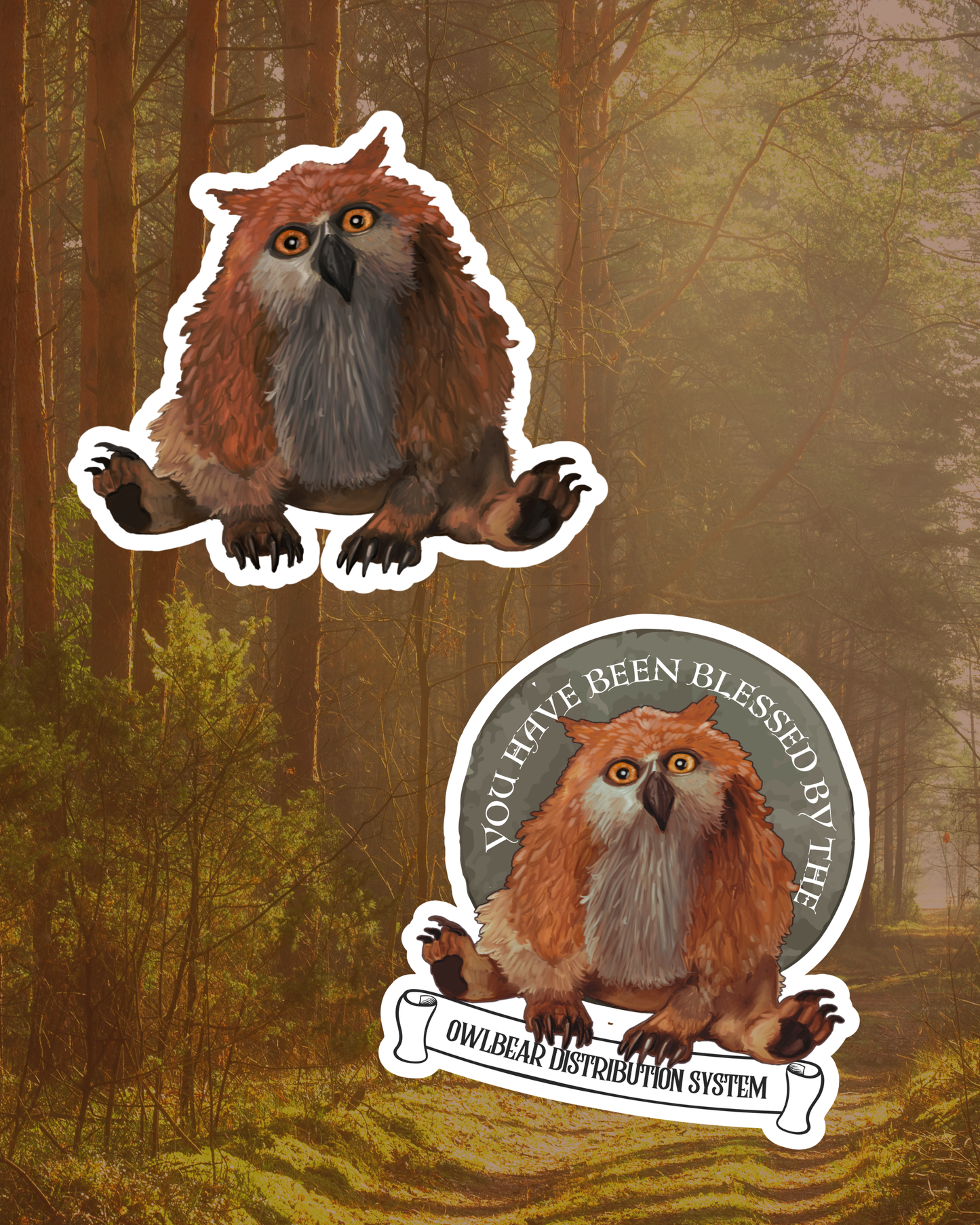 Critters Sticker Pack | Vinyl Stickers | Waterproof Glossy Finish