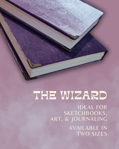 Artist Journal | The Wizard | Blank Hand-bound Journal