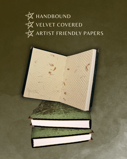 Artist Journal | The Bog Witch | Blank Handbound Journal