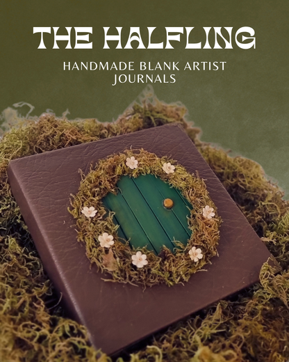 Hobbit Home Artist Journal | Hand-bound Blank Journal